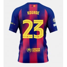Barcelona Jules Kounde #23 Hemmatröja 2025-26 Korta ärmar